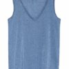 Mos Mosh Top Casio Mit Glitzergarn blau