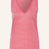 Mos Mosh Top Casio Mit Glitzergarn pink
