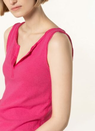 Mos Mosh Top Troy Mit Leinen pink