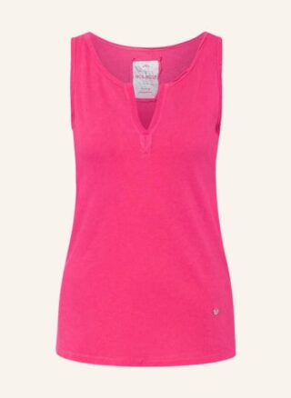 Mos Mosh Top Troy Mit Leinen pink