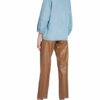 Moss Copenhagen Bluse Jaina Mit 3/4-Arm blau