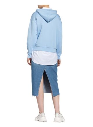 moss copenhagen Ima Hoodie Damen, Blau