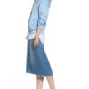 moss copenhagen Ima Hoodie Damen, Blau