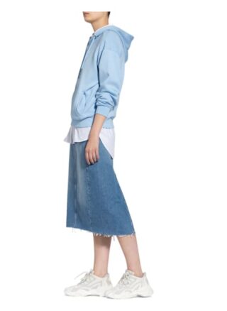 moss copenhagen Ima Hoodie Damen, Blau