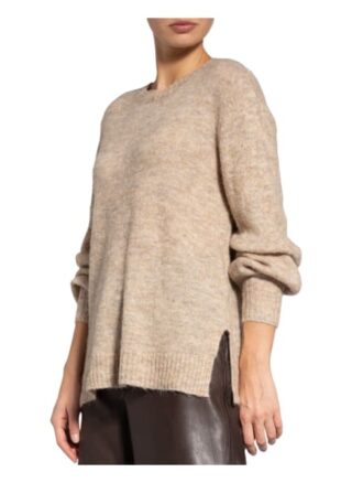 Moss Copenhagen Pullover Imaya Mit Alpaka beige