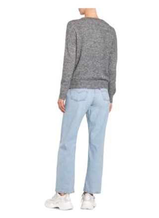 Moss Copenhagen Pullover Mit Mohair grau