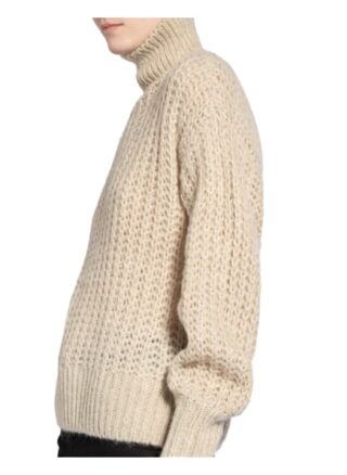 Moss Copenhagen Rollkragenpullover Heidi beige