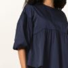 Mrs & Hugs Blusenshirt Mit 3/4-Arm blau