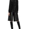 Mrs & Hugs Blusenshirt Mit Paillettenbesatz schwarz