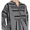 Mrs & Hugs Blusenshirt schwarz