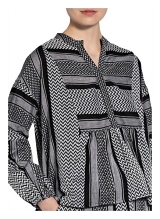 Mrs & Hugs Blusenshirt schwarz