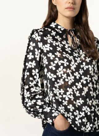 Mrs & HUGS Blusenshirt Damen, Schwarz