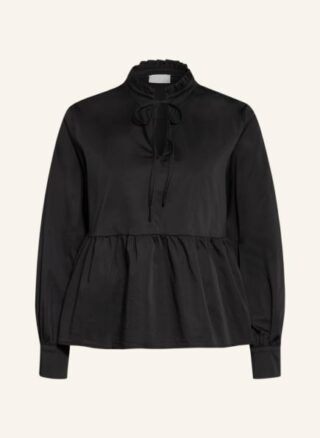 Mrs & HUGS Blusenshirt Damen, Schwarz