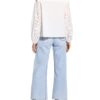 Mrs & HUGS Blusenshirt Damen, Weiß