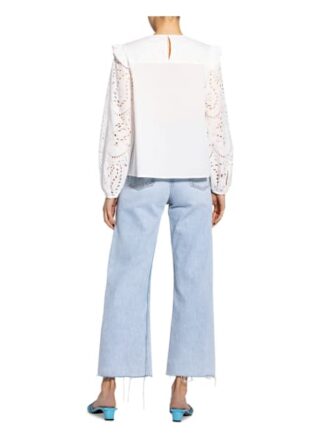 Mrs & HUGS Blusenshirt Damen, Weiß