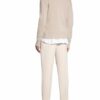 Mrs & HUGS Cashmere-Pullover Damen, Beige