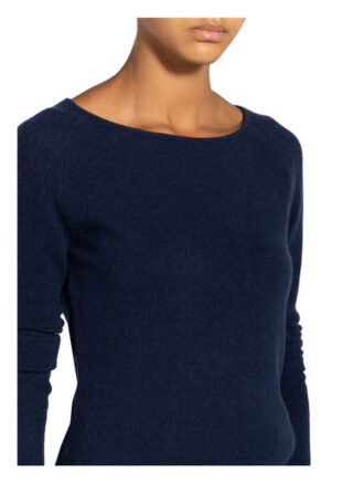Mrs & HUGS Cashmere-Pullover Damen, Blau