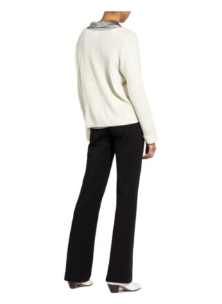 Mrs & Hugs Cashmere-Pullover weiss