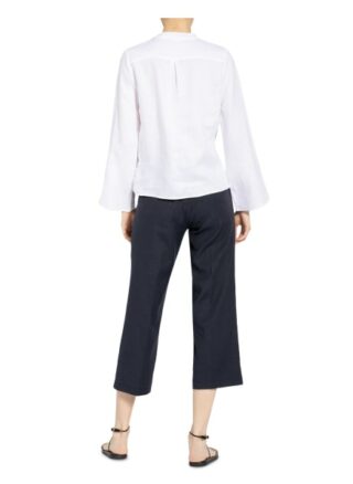 Mrs & Hugs Leinenbluse weiss