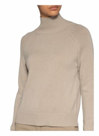 Mrs & Hugs Rollkragenpullover Aus Cashmere beige