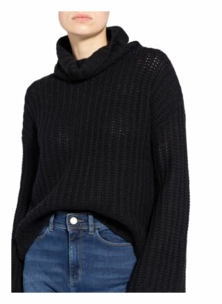 Mrs & Hugs Rollkragenpullover Aus Cashmere schwarz