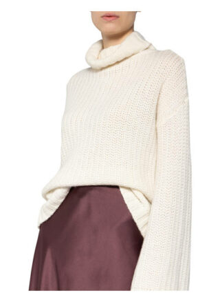 Mrs & Hugs Rollkragenpullover Aus Cashmere weiss