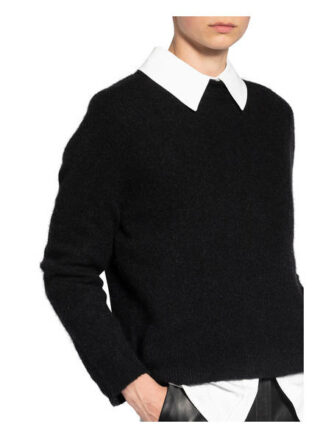 Mrs & Hugs Rollkragenpullover Mit Alpaka schwarz