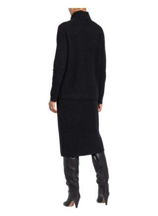 Mrs & Hugs Rollkragenpullover Mit Cashmere schwarz