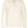 Mrs & Hugs Rollkragenpullover Mit Cashmere weiss