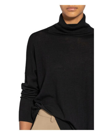 Mrs & Hugs Rollkragenpullover schwarz