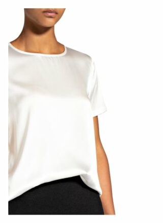 Mrs & Hugs Seidenshirt weiss