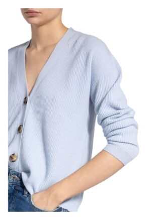 Mrs & Hugs Strickjacke Aus Cashmere blau