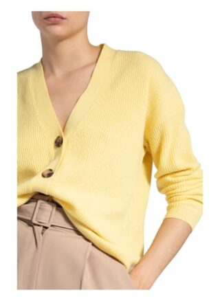 Mrs & Hugs Strickjacke Aus Cashmere gelb