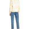 Mrs & Hugs Sweatshirt gelb
