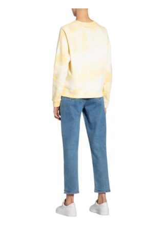 Mrs & Hugs Sweatshirt gelb