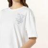 Mrs & HUGS T-Shirts Damen, Weiß