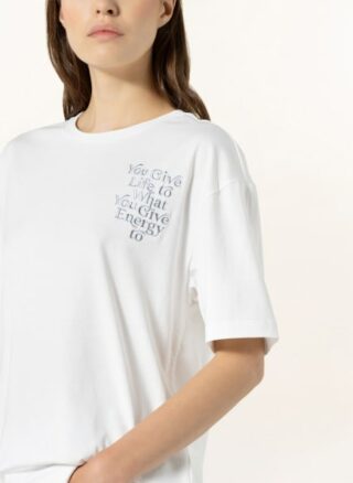 Mrs & HUGS T-Shirts Damen, Weiß