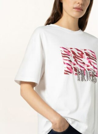 Mrs & Hugs T-Shirt weiss