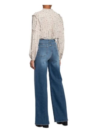 Munthe Blusenshirt Sakado Mit Glitzergarn beige