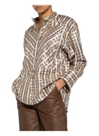 Munthe Oversized-Blusenshirt Olivet beige