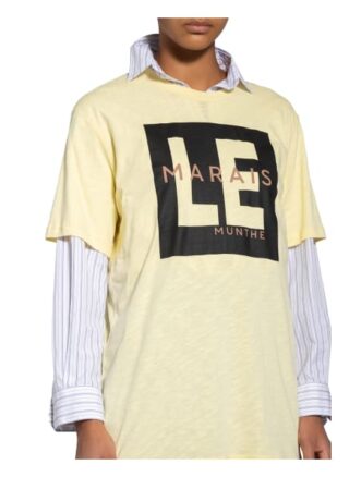 Munthe T-Shirt Sunrise gelb