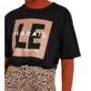 Munthe T-Shirt Sunrise schwarz