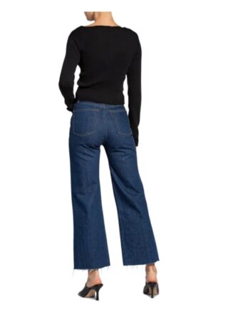 Na-Kd Cropped-Pullover schwarz