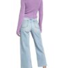 Na-Kd Cropped-Pullover violett