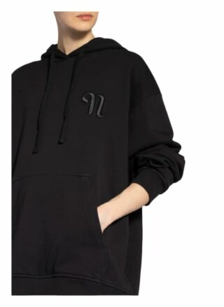 Nanushka Oversized-Hoodie Ever schwarz