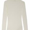 Nanushka Pullover Harri Aus Merinowolle weiss