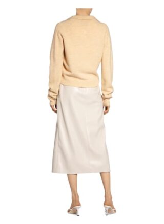 Nanushka Strickjacke Cade weiss