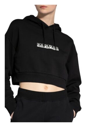 Napapijri Cropped-Hoodie B-Box schwarz