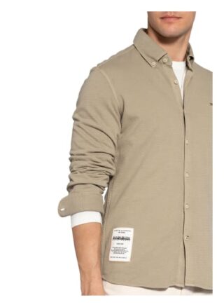 Napapijri Gerial Casual-Hemd Herren, Beige