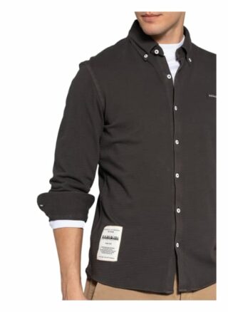 Napapijri Gerial Casual-Hemd Herren, Grau